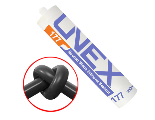 UNEX 177 Netral Stone Adhesive Glue Waterproof Joint Silicone Concrete Sealant