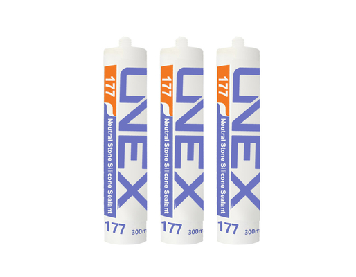 UNEX 177 harga terbaik sealant silikon beton netral, lem perekat gel silikon untuk marmer