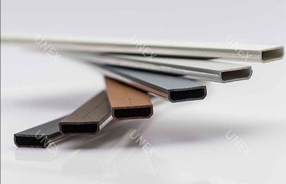 Kaca Terisolasi Aluminium Window Spacer 8A Glass Fiber Warm Edge Bar