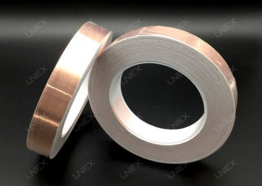 0.11mm Konduktif Self Adhesive Copper Foil Tape Menghubungkan Smart Wire