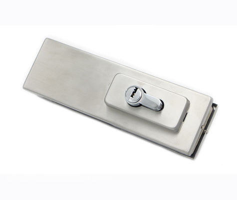 Glass Door Clamp Patch Fitting Ss201 Kunci Pintu Bawah Dengan Kunci